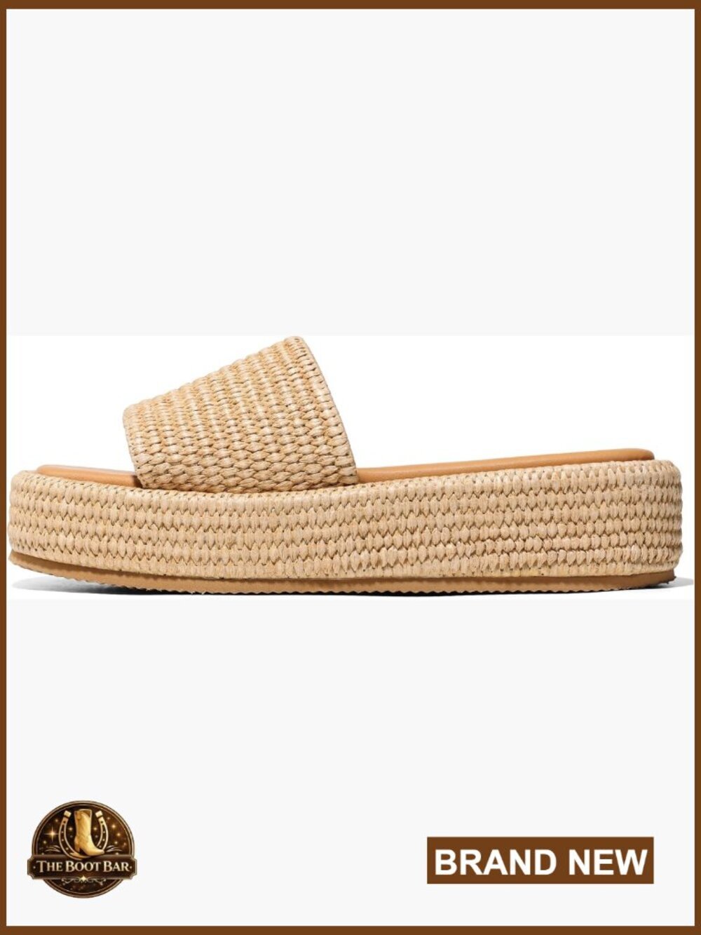 Wedge Espadrille Platform Sandals Slide Comfort Open Toe